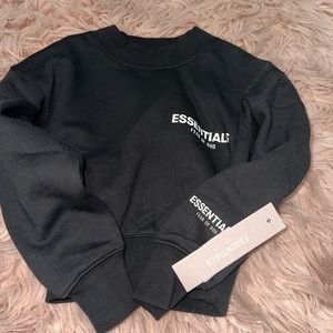 Essential Fear of God Toddler XXS 2-3 Sweatshirt. Black
